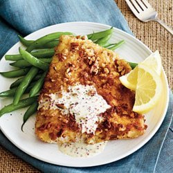 Dijon Crusted Halibut