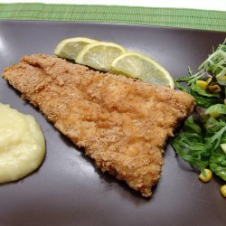 Baked Breaded Cod Fish