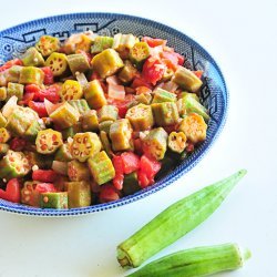 Okra and Tomatoes