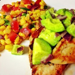 Cayenne-Rubbed Chicken W. Avocado Salsa