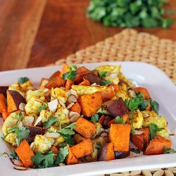 Cauliflower and Yam Curry