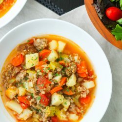 Sausage, Tomato and Potato