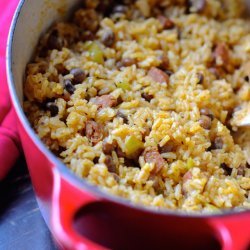 Puerto Rican Rice and Pigeon Peas