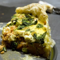 Sweet Potato and Salmon Quiche