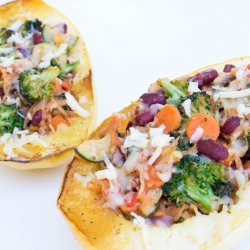 Spaghetti Squash with Veggies