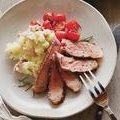 Grilled Steak with Rosemary and Garlic (Anne Burrell)