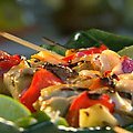 Lime Chicken and Shrimp Kabobs (Paula Deen)