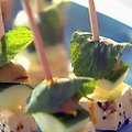 Marinated Feta and Olive Skewers (Ellie Krieger)