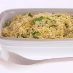 Orzo with Mint Salmoriglio Sauce (Giada De Laurentiis)