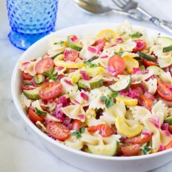 Roasted Red Pepper and Tomato Pasta