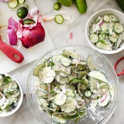 Creamy Cucumber Salad