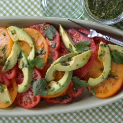 Avocado & Heirloom Salad