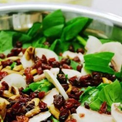 Jamie's Cranberry and Spinach Salad