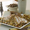 Roast Turkey with Apple-Sourdough Bread Stuffing (Robin Miller)