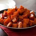 Roasted Sweet Potatoes with Honey and Cinnamon (Tyler Florence)