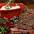 Slow Cooked Roast with Creamy Herb Sauce (Paula Deen)