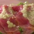 Smoked Salmon and Frisee Carpaccio (Giada De Laurentiis)