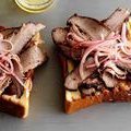 Smoked, Spice Rubbed, Texas-Style Brisket on Texas Toast (Bobby Flay)