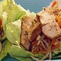 Spicy Szechuan Chicken Lettuce Wraps (Aaron McCargo, Jr.)