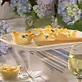 Spinach Souffle-Phyllo Cups (Sandra Lee)