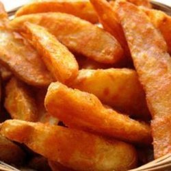 Oven Fried Potato Wedges