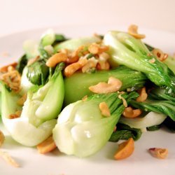 Baby Bok Choy with Cashews