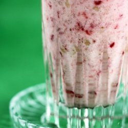 Strawberry Soy Milk Smoothie