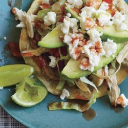 Tuna Tostada with Watermelon Slaw (Tori Ritchie)