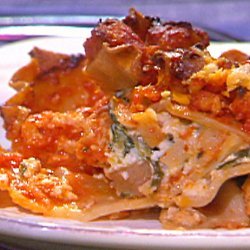 Turkey and Spinach Lasagna