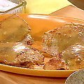 Turkey Cutlets with Cranberry Orange Stuffing and Pan Gravy (Rachael Ray)