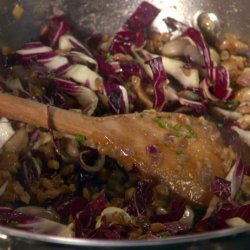 Warm Farro and Cranberry Bean Salad (Anne Burrell)