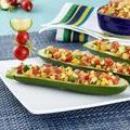 Zucchini and Corn Pirate Boats (Marcela Valladolid)