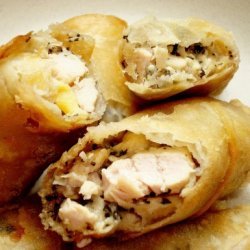 Chicken Pesto Chicken Lumpia