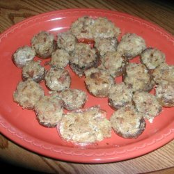 Bacon Garlic Cream Cheese Stuffed Mushrooms Recipe