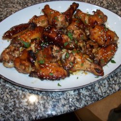 Sweet And Sticky Chicken Wings