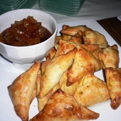 Spicy Fresh Pumpkin Samosas