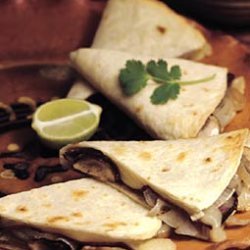 Beef And Cremini Mushroom Quesadillas