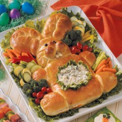 Easter Bunny Bread - Easy And Cute