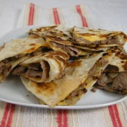 Cheese Steak Quesadilla