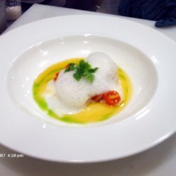 Butter Poached Diver Scallops With A Grape Tomato ...