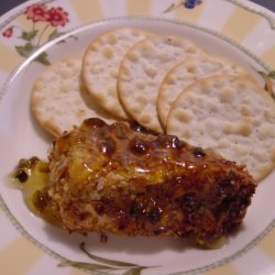 Nut Crusted Fried Brie