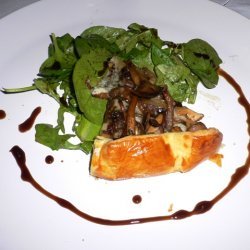 Gorgonzola And Wild Mushroom Tart