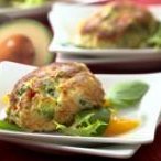 Avocado Stuffed Crab Cakes