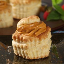 Pumpkin Mousse In Cinnamon Pastry Shells