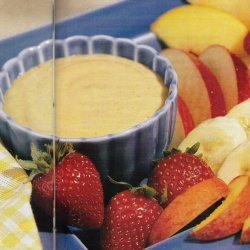 Peanut -butter- Fruit- Dip