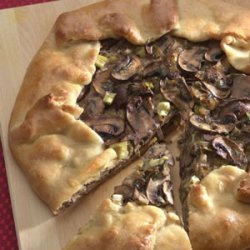 Mushroom And Leek Galette