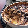 Potato Gratin With Porcini Mushrooms And Mascarpon...