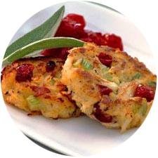 Sage And Cranberry Crab Cakes
