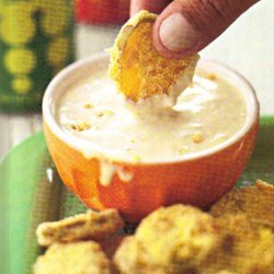 Deep - Fried Pickles With Honey - Mustard Dipping ...