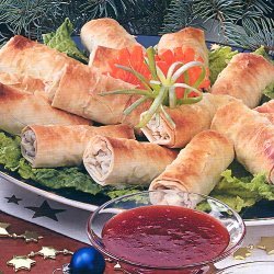 Phyllo Turkey Egg Rolls